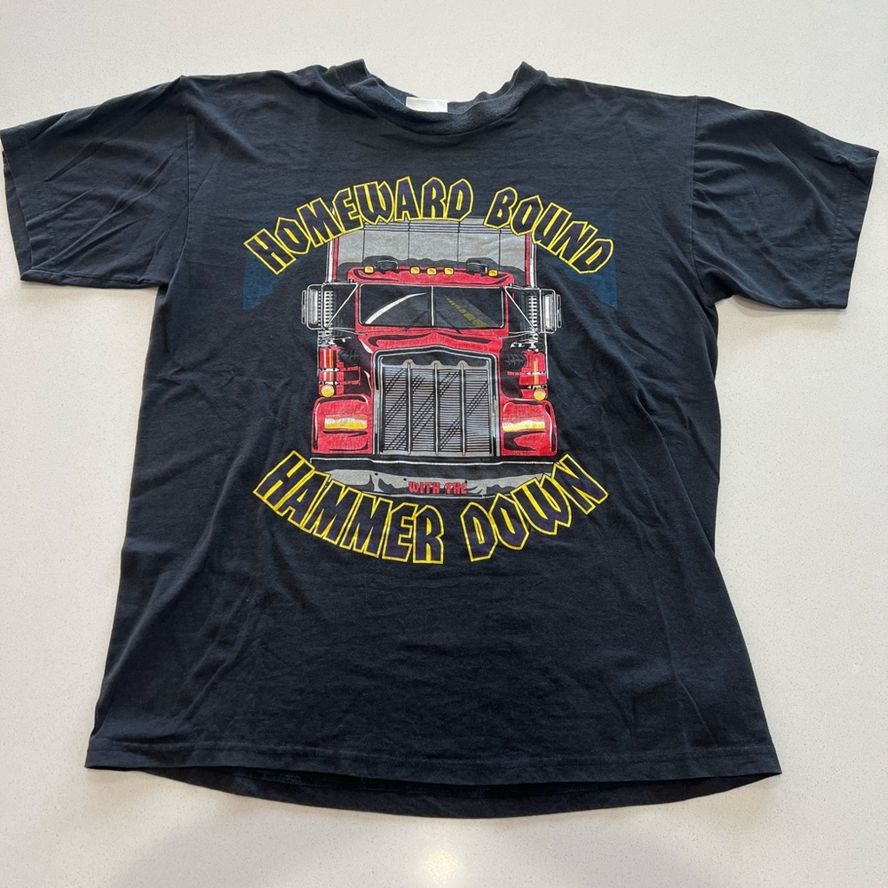 Vintage, super soft Trucker T-shirt